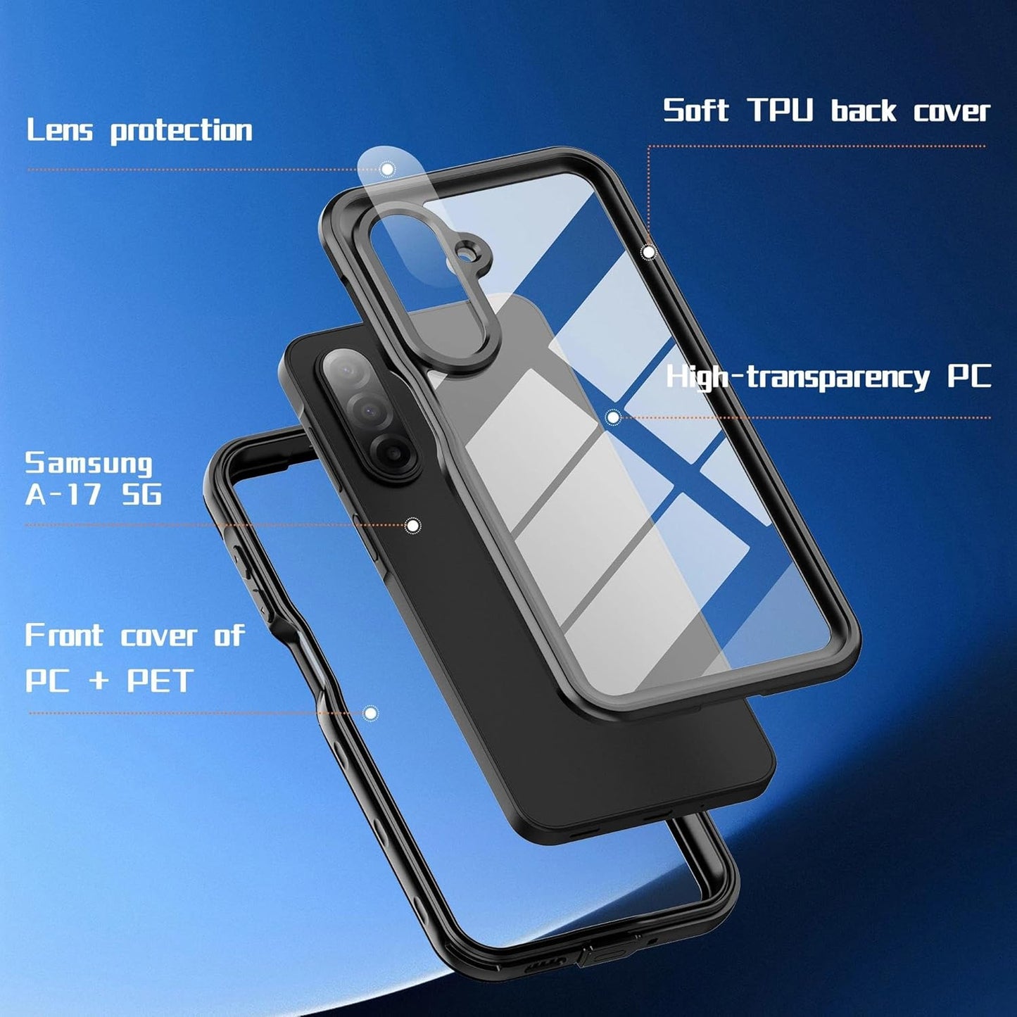 Redpepper Case Life Cover Waterproof Dust Shockproof For Samsung Galaxy A17 5G