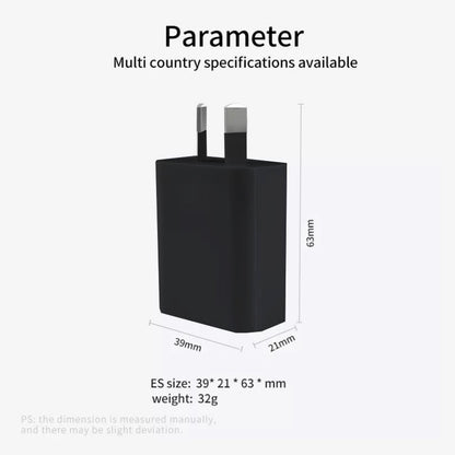 Qualcomm Quick Charge 3.0 USB Adapter - AU/NZ SAA Approved plug