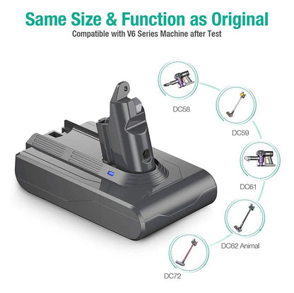 Battery For Dyson V6 Vacuum Cleaner