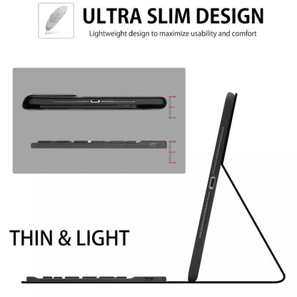 For iPad Bluetooth Keyboard Smart Cover Flip Case