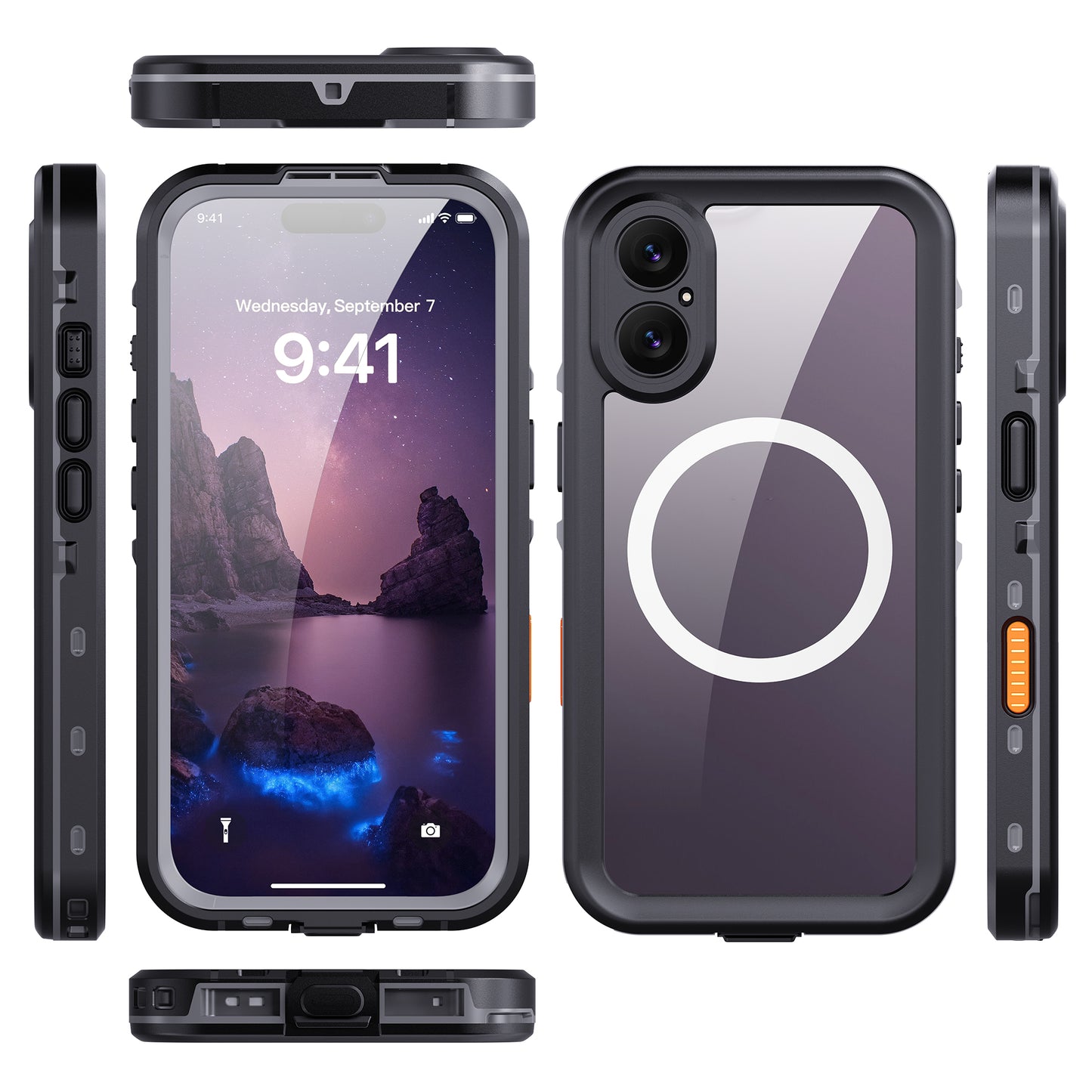 Redpepper Case Life Waterproof ShockProof Cover For iPhone 17 (6.3”)