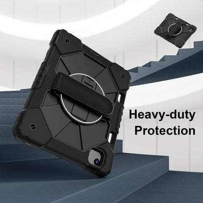 Rugged Stand Hard Case Shockproof Cover Strap For iPad Air 11" 2024 & 2025