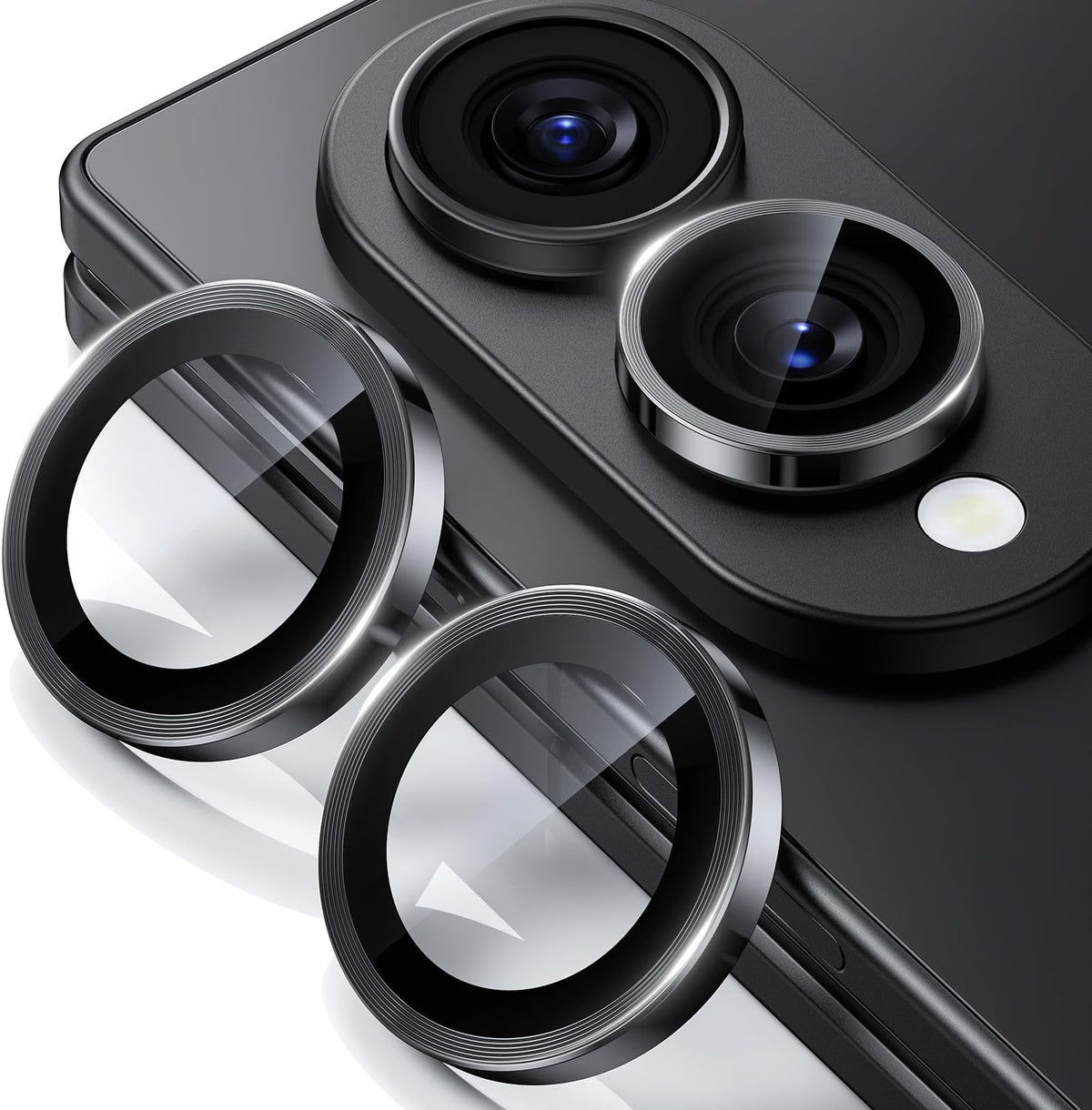 For Samsung Galaxy Z Fold 8 - Metal Camera Lens Glass Individual Eagle Protector Cover