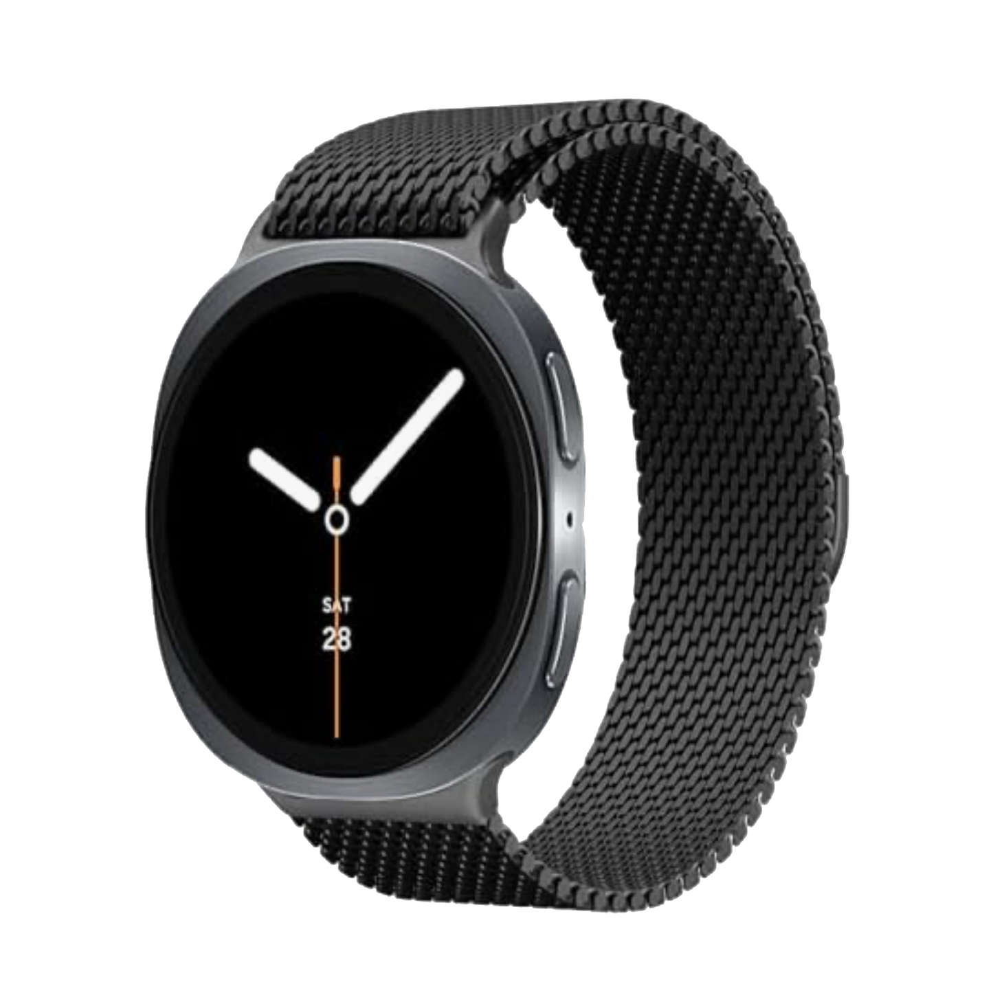 Samsung Galaxy Watch 8 40mm/44mm/Classic 46mm Stainless Steel Magnetic Milanese Loop Watch Band Strap