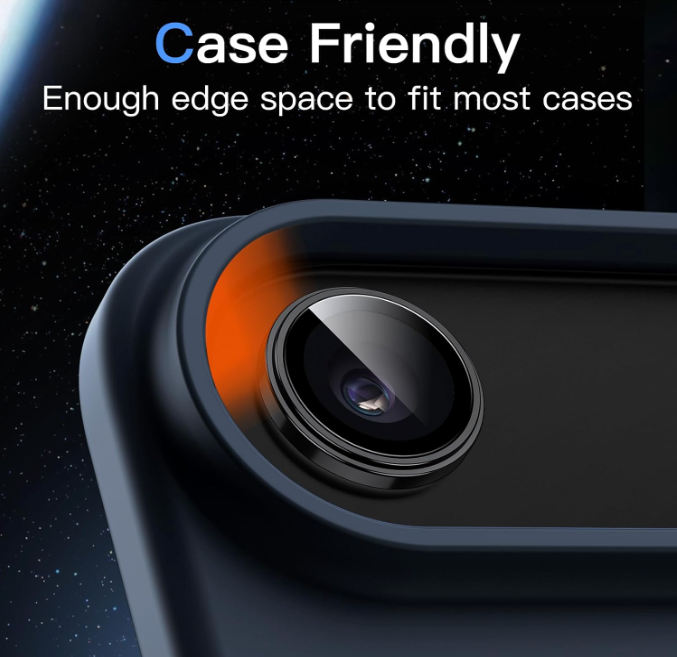 Metal Camera Lens Glass Individual Eagle Protector Cover - For Apple iPhone 17 Air