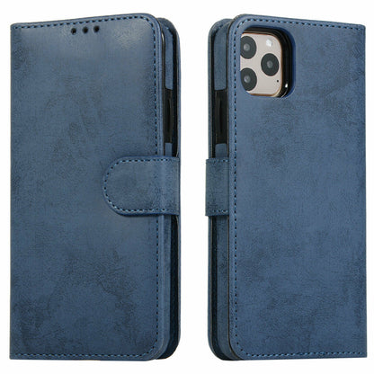 Flip Wallet Cover Leather Magnetic Card Slot Case For Apple iPhone