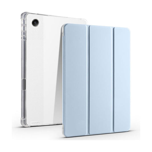 Smart Case for Lenovo Tab TB311 10.1" (2025), Slim Tri-Fold Stand Flip Cover with Pen Holder, Auto Wake/Sleep, Blue