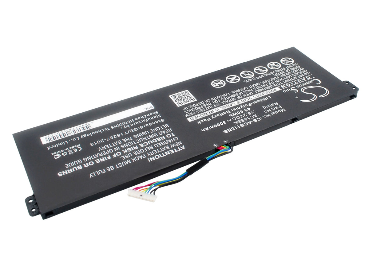 Cameron Sino Acer Aspire Nitro Spin Swift TravelMate AC14B18K AC14B8K Battery Replacement [CS-ACB115NB]