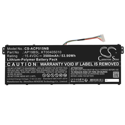 Cameron Sino Acer Aspire 5 Vero Swift TravelMate AP19B5L Battery Replacement [CS-ACP515NB]