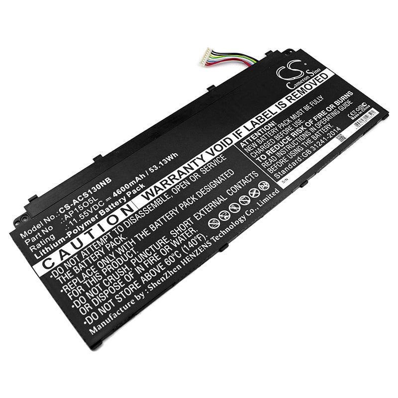 Cameron Sino Acer Aspire S13 Swift 5 Chromebook R13 AP15O3K AP15O5L Battery Replacement [CS-ACS130NB]