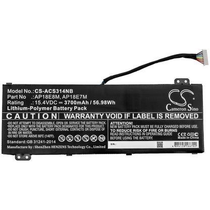 Cameron Sino CS-ACS314NB Battery – Compatible Replacement