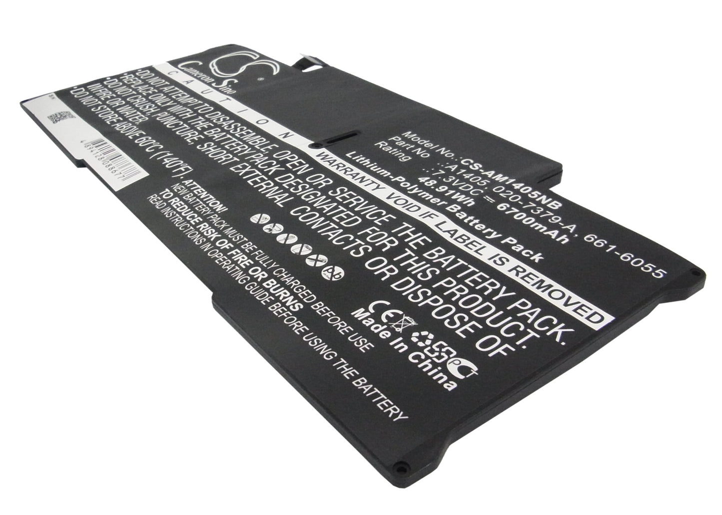 Cameron Sino A1405, 020-7379-A, 661-6055 Battery Replacement [CS-AM1405NB]