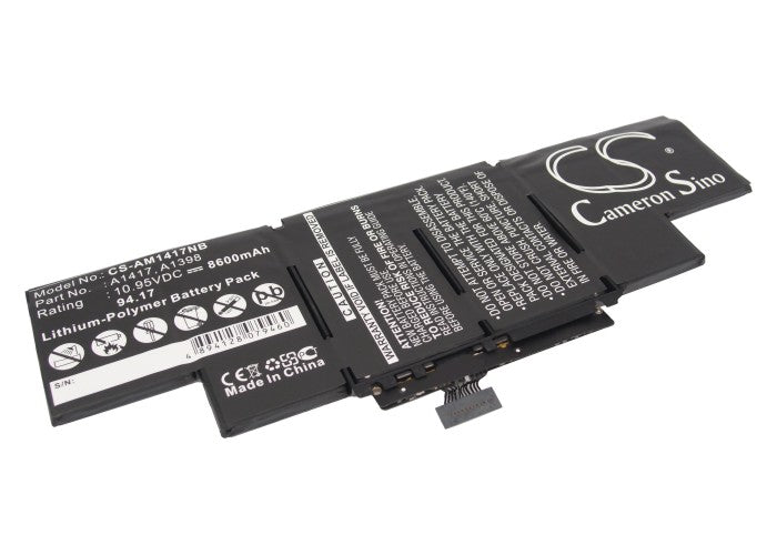 Cameron Sino A1417, A1398 Battery Replacement [CS-AM1417NB]