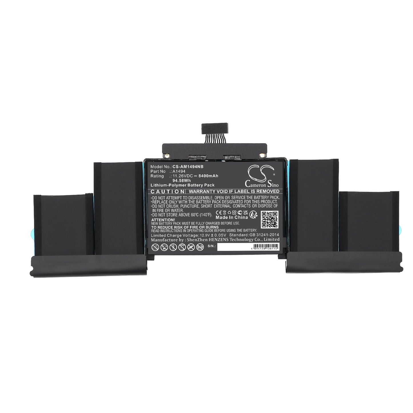 Cameron Sino A1494 Battery Replacement [CS-AM1494NB]