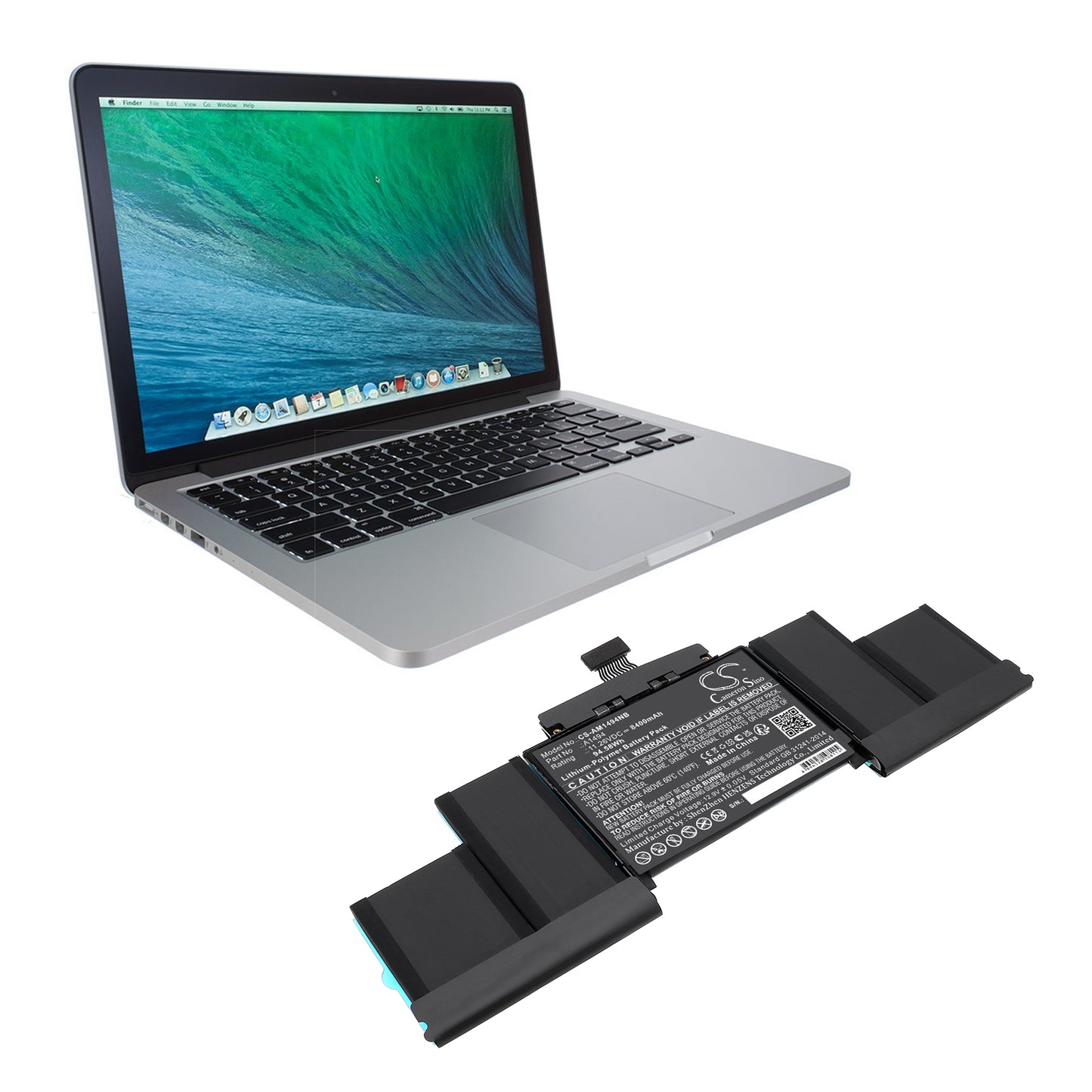 Cameron Sino A1494 Battery Replacement [CS-AM1494NB]