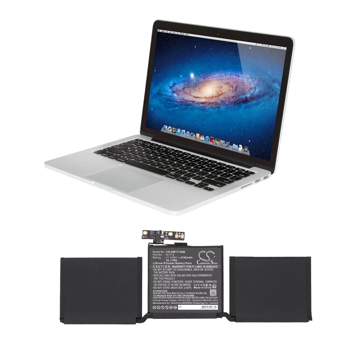 Cameron Sino A1713 Battery Replacement [CS-AM1713NB]