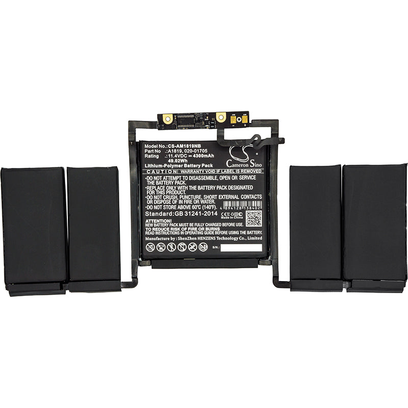 Cameron Sino A1819, 020-01705 Battery Replacement [CS-AM1819NB]