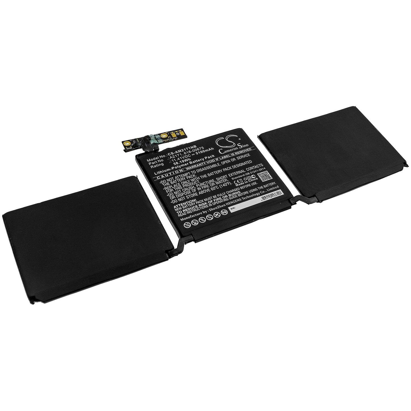 Cameron Sino A2171, 616-00675 Battery Replacement [CS-AM2171NB]