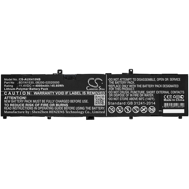 Cameron Sino CS-AUX410NB Battery – Compatible Replacement