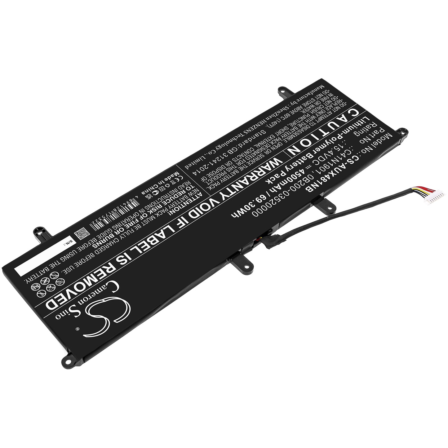 Cameron Sino CS-AUX481NB Battery – Compatible Replacement