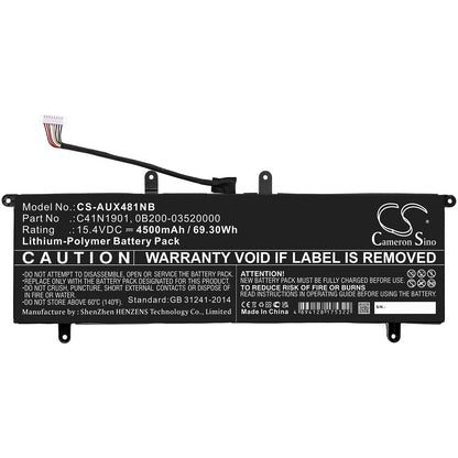 Cameron Sino CS-AUX481NB Battery – Compatible Replacement