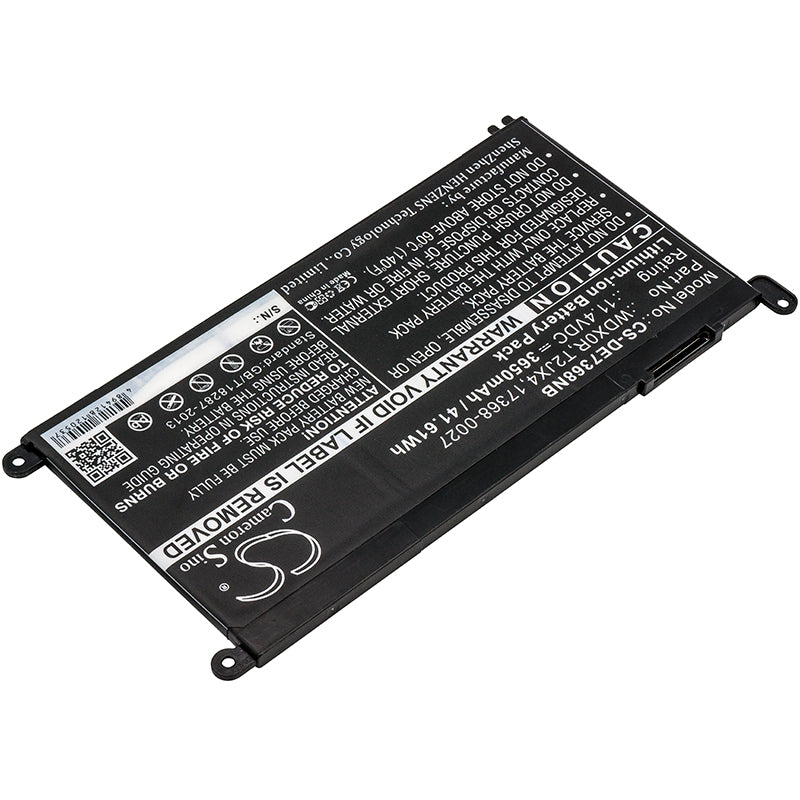 Cameron Sino WDX0R, T2JX4, 17368-0027 Battery Replacement [CS-DE7368NB]