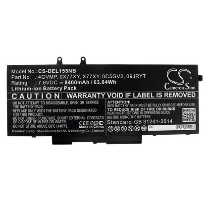 Cameron Sino CS-DEL155NB Battery – Compatible Replacement