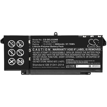 Cameron Sino CS-DEL532NB Battery – Compatible Replacement