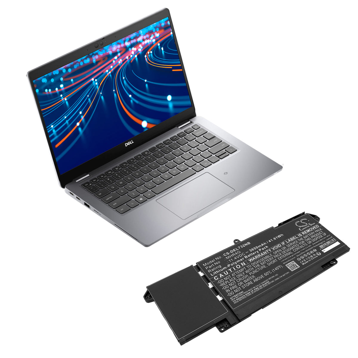 Cameron Sino 4M1JN, MHR4G Battery Replacement [CS-DEL732NB]