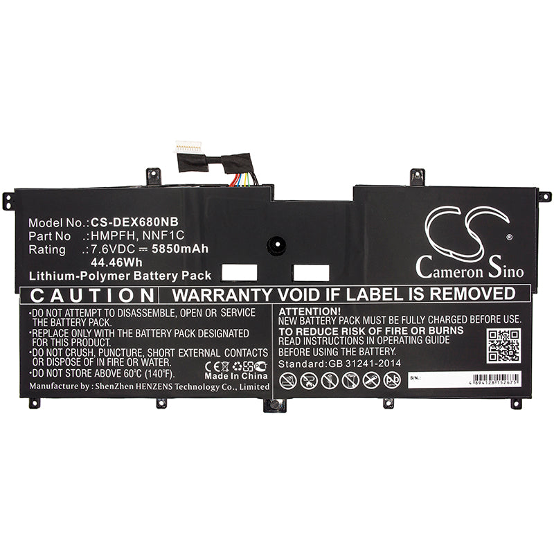 Cameron Sino NNF1C, HMPFH Battery Replacement [CS-DEX680NB]
