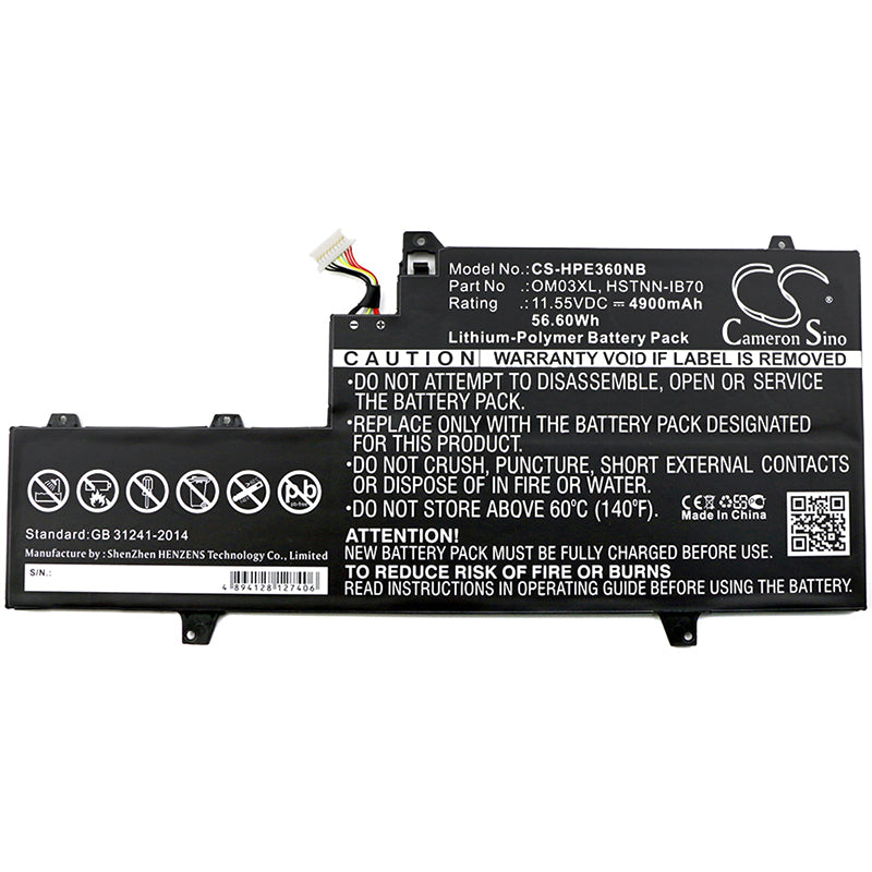 Cameron Sino CS-HPE360NB Battery – Compatible Replacement