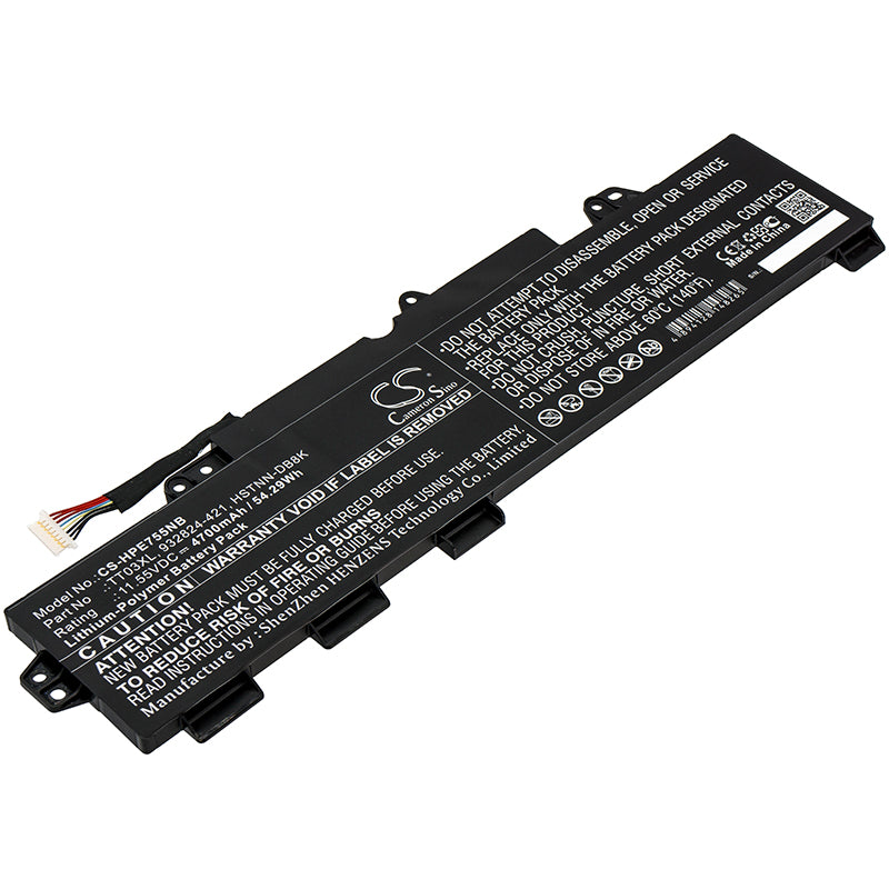 Cameron Sino TT03XL, 932824-421, HSTNN-DB8K Battery Replacement [CS-HPE755NB]