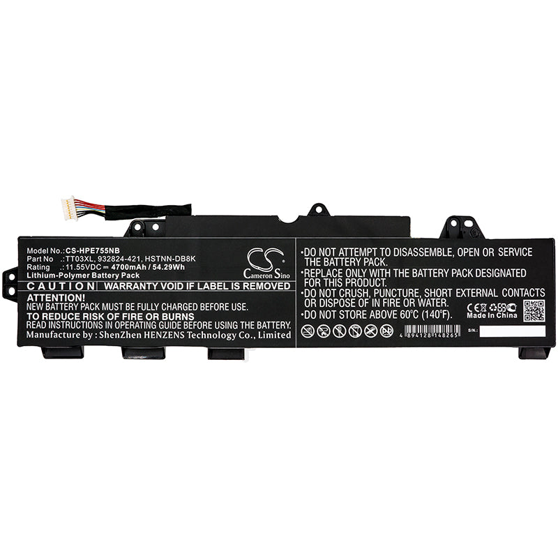 Cameron Sino TT03XL, 932824-421, HSTNN-DB8K Battery Replacement [CS-HPE755NB]