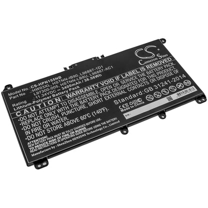 Cameron Sino HP Pavilion 15 15-EG0000 HW03XL HSTNN-IB9O Battery Replacement [CS-HPN155NB]