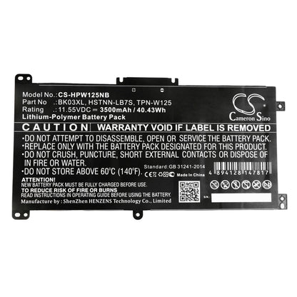 Cameron Sino CS-HPW125NB Battery – Compatible Replacement