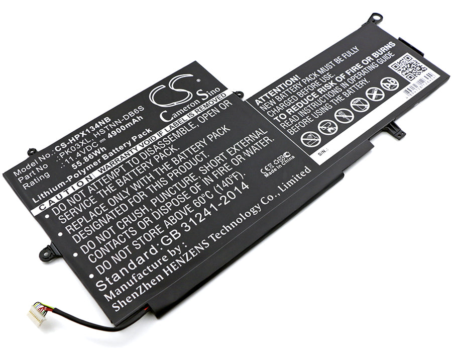 Cameron Sino PK03XL, HSTNN-DB6S Battery Replacement [CS-HPX134NB]