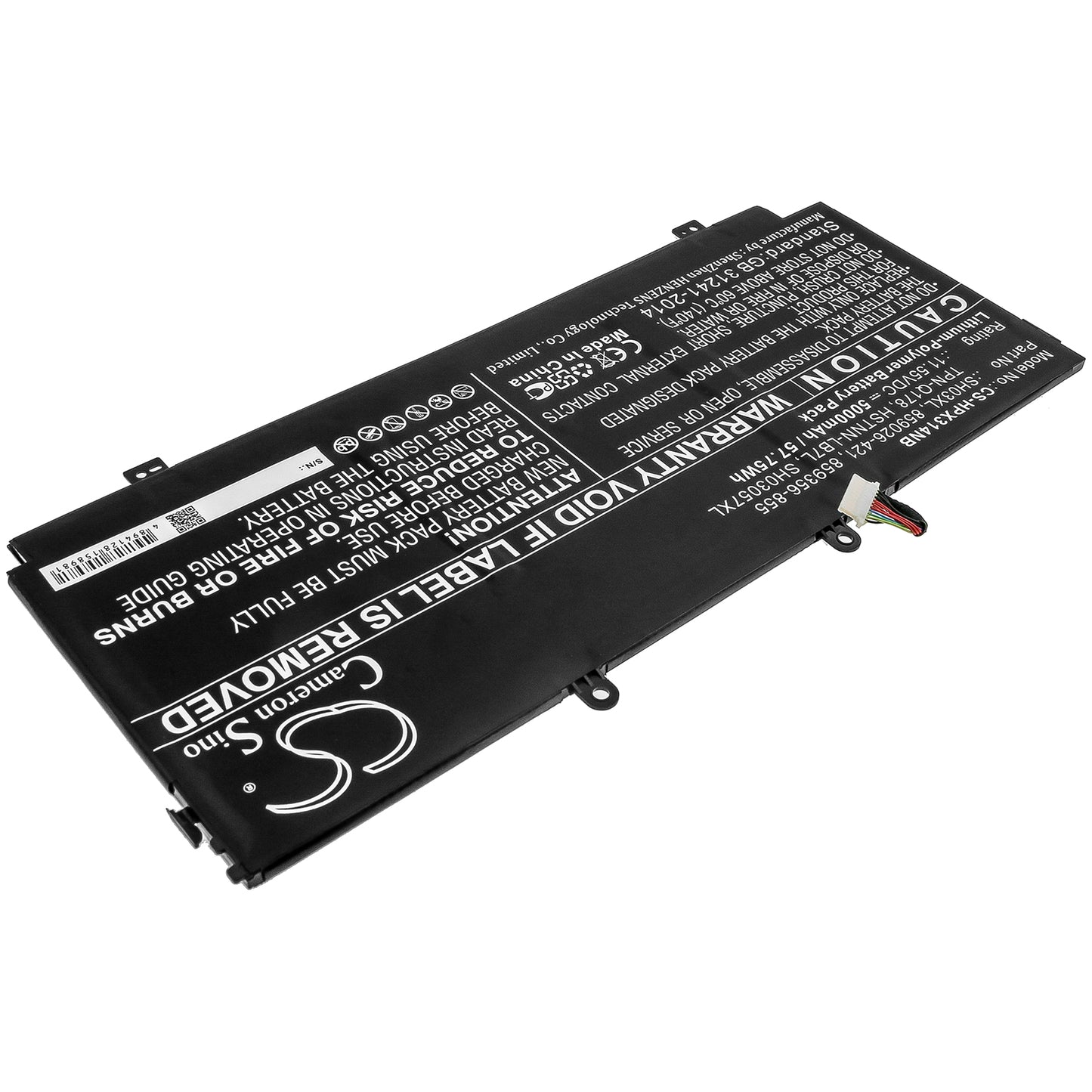 Cameron Sino SH03XL, 859026-421, 859356-855, TPN-Q178, HSTNN-LB7L, SH03057XL Battery Replacement [CS-HPX314NB]
