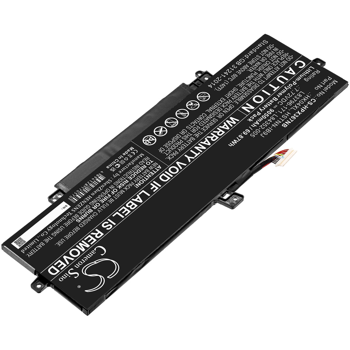 Cameron Sino HK04XL, HSTNN-IB9J, L83796-171, L84352-005 Battery Replacement [CS-HPX367NB]