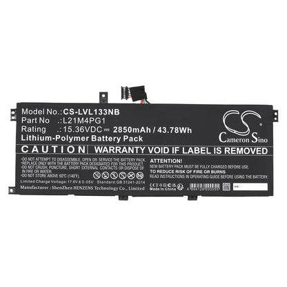Cameron Sino Lenovo ThinkPad L13 Gen 3 Gen 4 Yoga Gen 3 Gen 4 L21M4PG1 L21C4PG1 Battery Replacement [CS-LVL133NB]