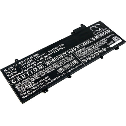Cameron Sino 01AV478, L17L3P71, SB10K97620 Battery Replacement [CS-LVT480NB]