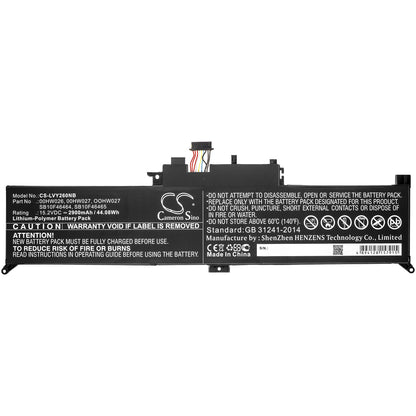Cameron Sino 00HW026, 00HW027, OOHW027, SB10F46464, SB10F46465 Battery Replacement [CS-LVY260NB]