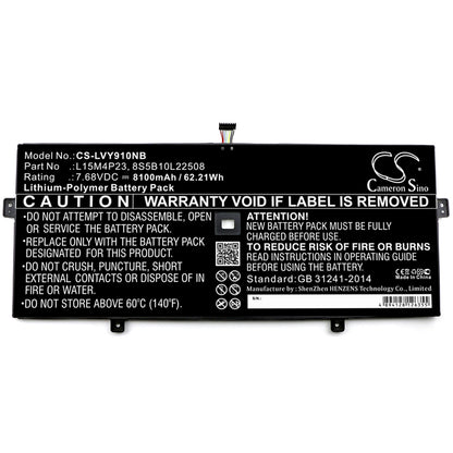 Cameron Sino L15M4P23, 8S5B10L22508 Battery Replacement [CS-LVY910NB]