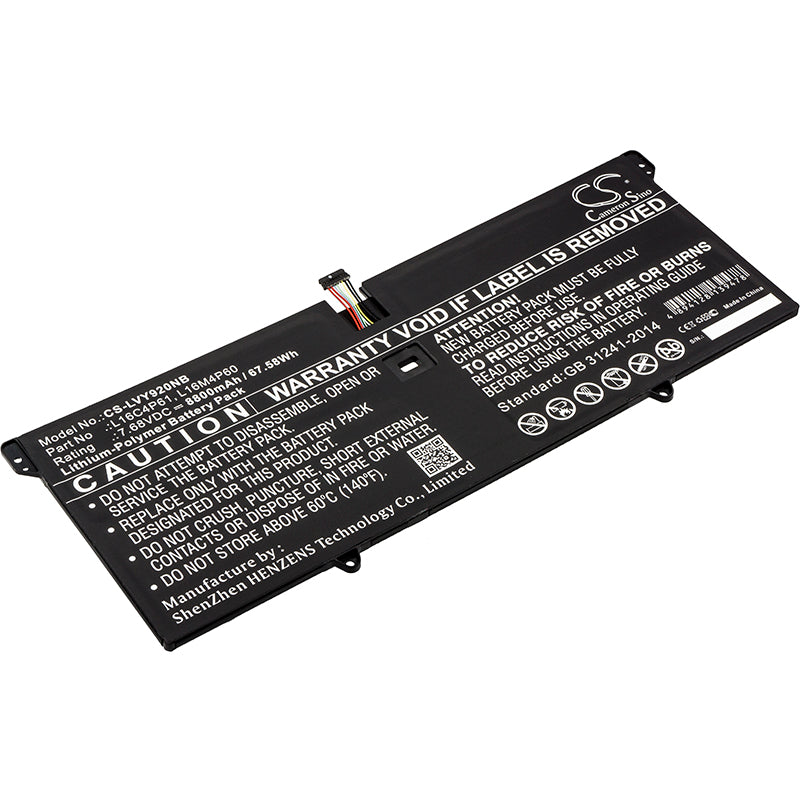 Cameron Sino L16C4P61, L16M4P60, 5B10N01565 Battery Replacement [CS-LVY920NB]