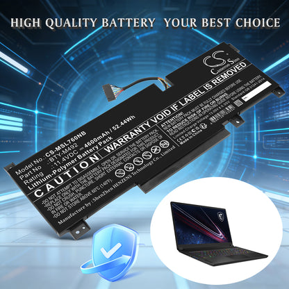 Cameron Sino BTY-M492 Battery Replacement [CS-MSL760NB]