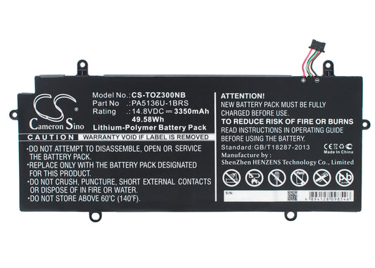 Cameron Sino CS-TOZ300NB Battery – Compatible Replacement