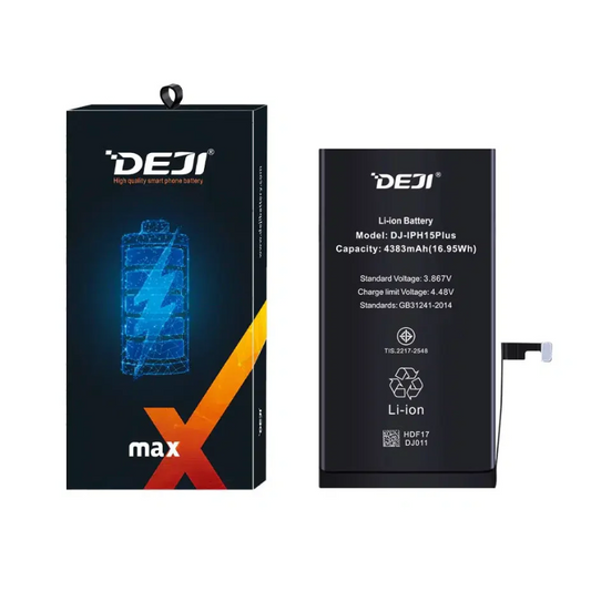 Deji Replacement Battery For Apple iPhone 15 Plus - 4383mAh