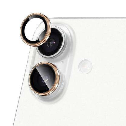 Metal Camera Lens Glass Individual Eagle Protector Cover - For Apple iPhone 17 (2pcs)