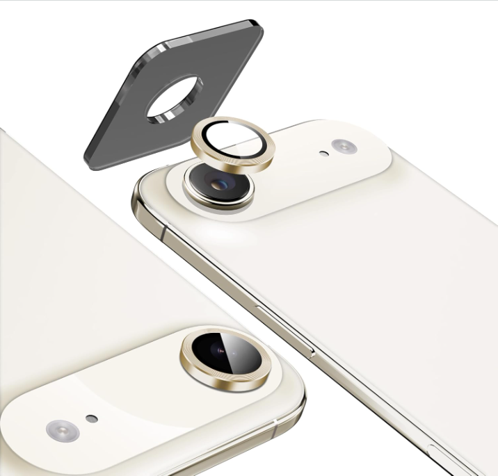 Metal Camera Lens Glass Individual Eagle Protector Cover - For Apple iPhone 17 Air