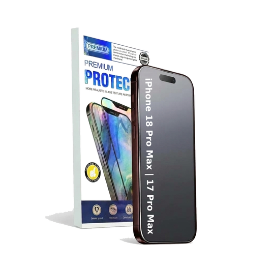 For iPhone 18 Pro Max / 17 Pro Max (6.9”) Matte Anti-Glare Screen Protector 9H Tempered Glass Film