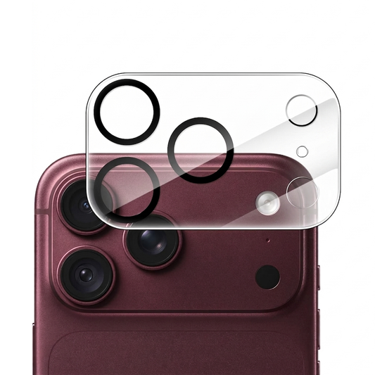iPhone 18 Pro Max / 17 Pro Max (6.9") Camera Lens Protector, 9H Tempered Glass, HD Clear, Anti-Scratch, Case Friendly